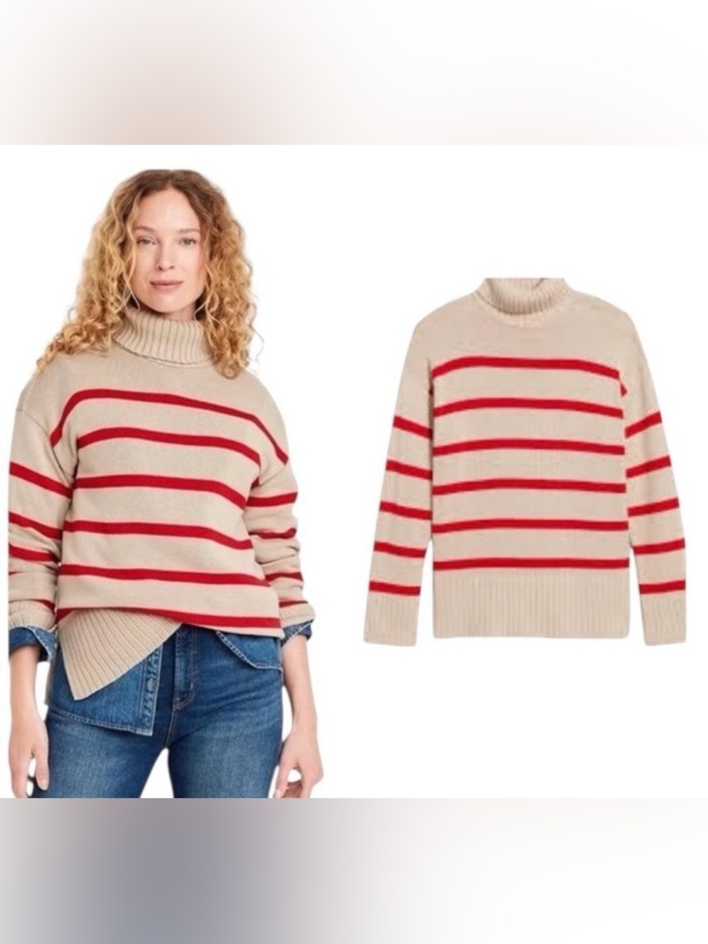 Old Navy Womens Chunky Tunic Sweater Size 2X Indie Fisherman Bohemian Oversized